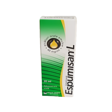 Espumisan L, 40 mg/ml picături orale, emulsie, 30 ml, Berlin-Chemie Ag